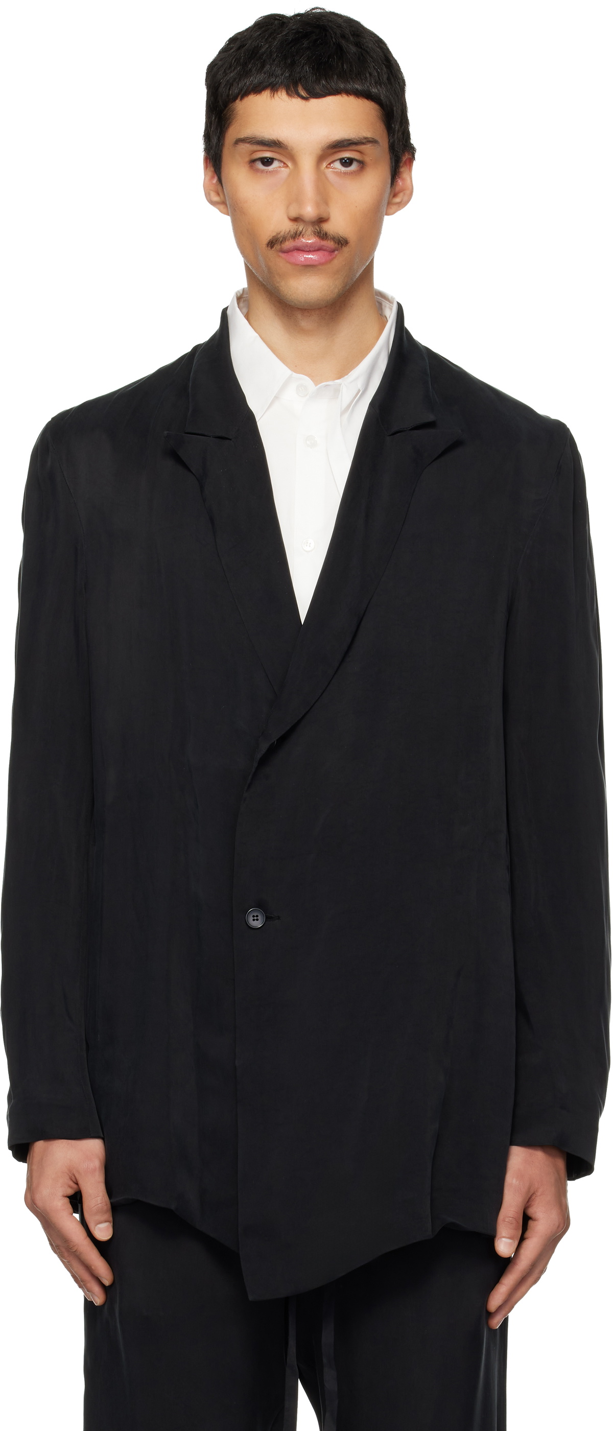 POST ARCHIVE FACTION (PAF) Black Drifter Double Blazer
