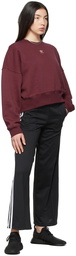 adidas Originals Burgundy Adicolor Essentials Fleece Sweatshirt