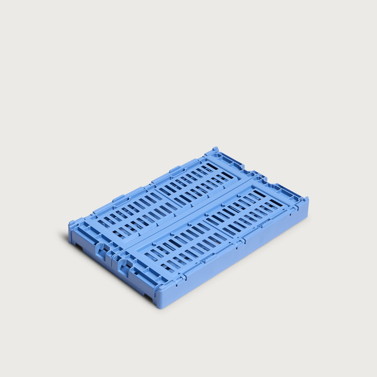 HAY Small Recycled Colour Crate in Electric Blue
