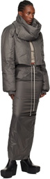 Rick Owens DRKSHDW Gray Concordians Pull On Pillar Maxi Skirt