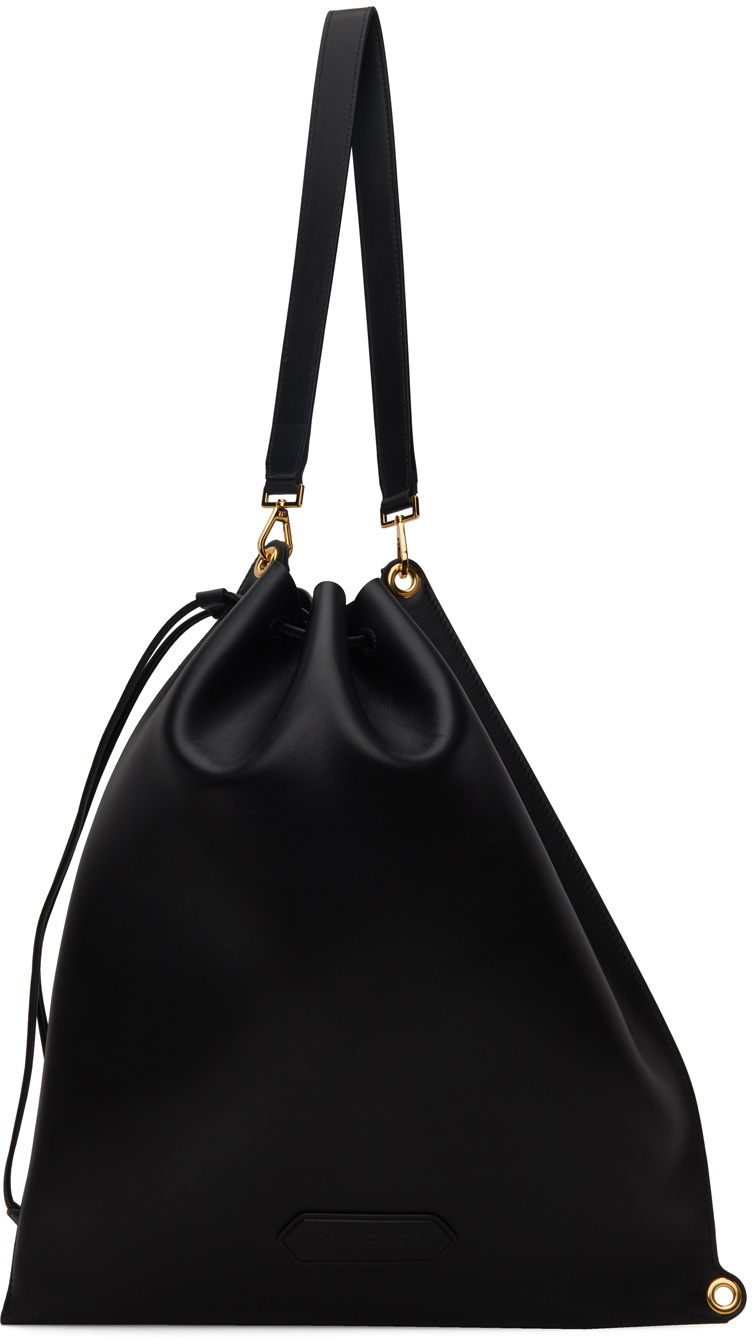 【送料&関税込】Tom Ford Borsa TOM FORD Black Drawstring Tote TOM FORD