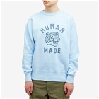Human Made Men's Tsuriami Tiger Sweatshirt in Blue