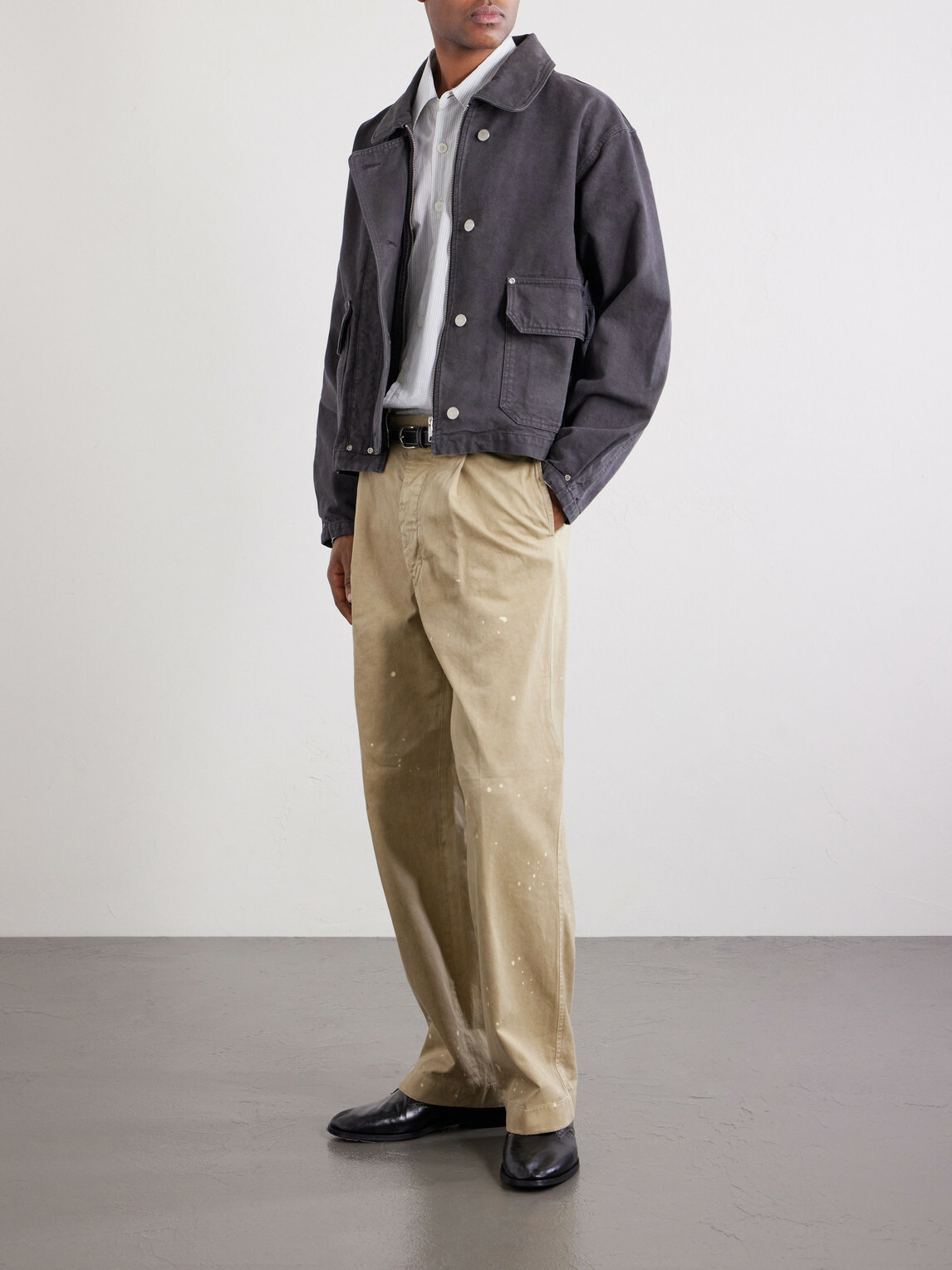 mfpen - Courier Organic Cotton-Canvas Jacket - Gray