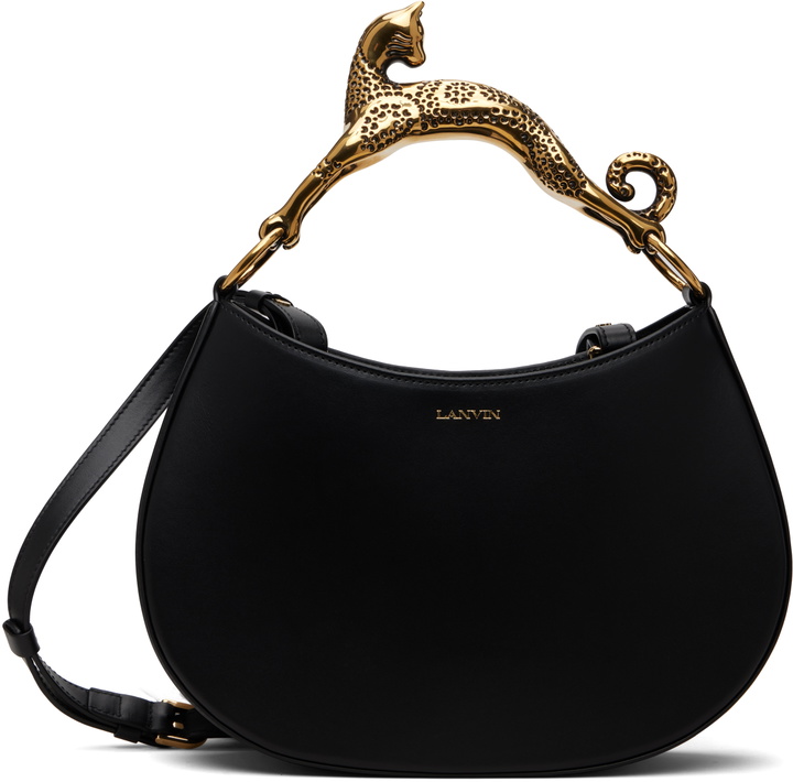 Photo: Lanvin Black Cat Leather Bag