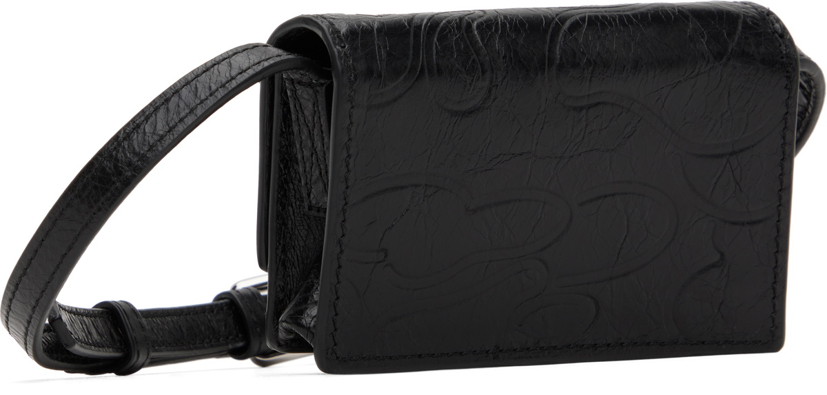 BAPE Black Mini Wallet A Bathing Ape