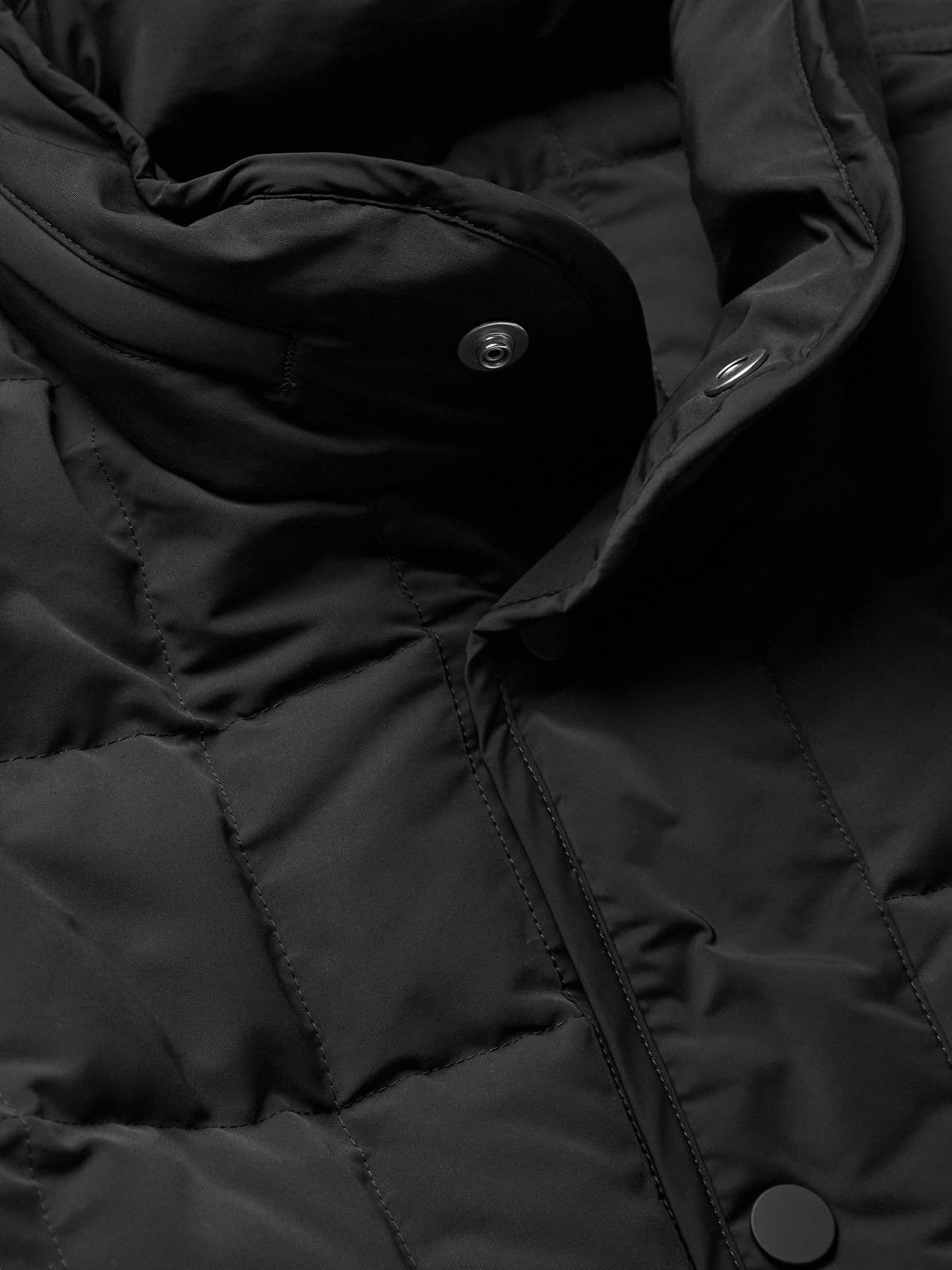 Theory - Ian Quilted Shell Down Jacket - Black Theory