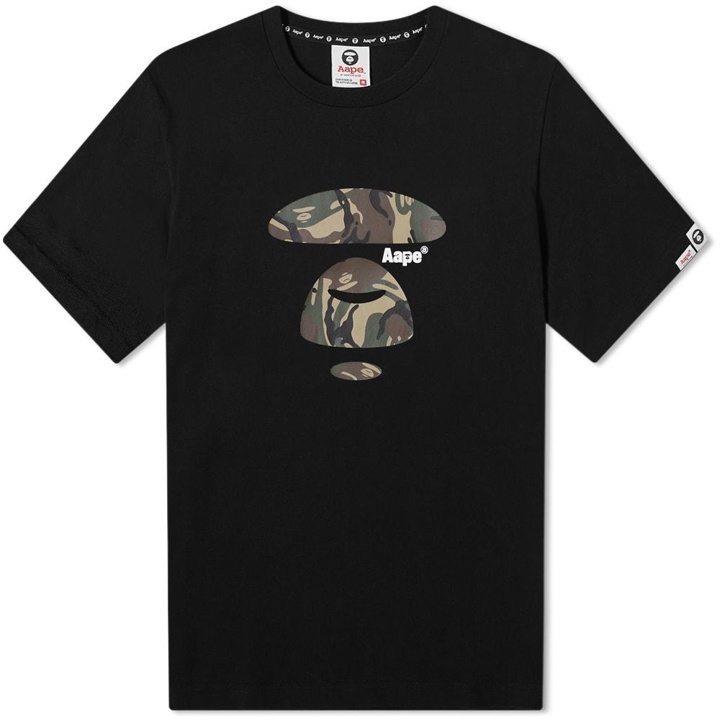 Photo: AAPE AAPE Green Camo Head Tee