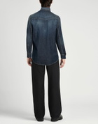 Dondup Mens Denim shirt in Blue