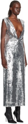 16Arlington Silver Ares Midi Dress