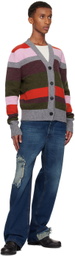 Edward Cuming Multicolor Studious Cardigan