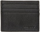 Diesel Black Johnas II Card Holder