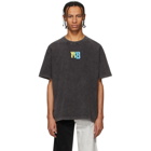 Alexander Wang Black Puff Print T-Shirt