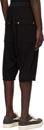 Rick Owens Black Porterville Bela Pods Shorts