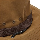 Norbit by Hiroshi Nozawa Men's 4 Seam Bush Hat in Brown