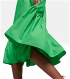 REDValentino Cotton-blend poplin midi dress