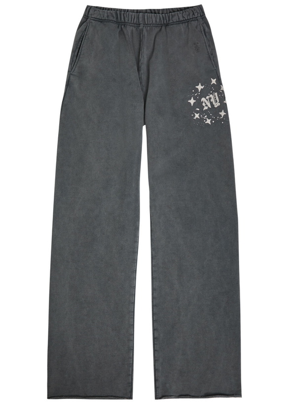 Photo: Duke And Dexter NY Paint Splatter Cotton Sweatpants Grey