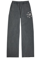Duke And Dexter NY Paint Splatter Cotton Sweatpants Grey