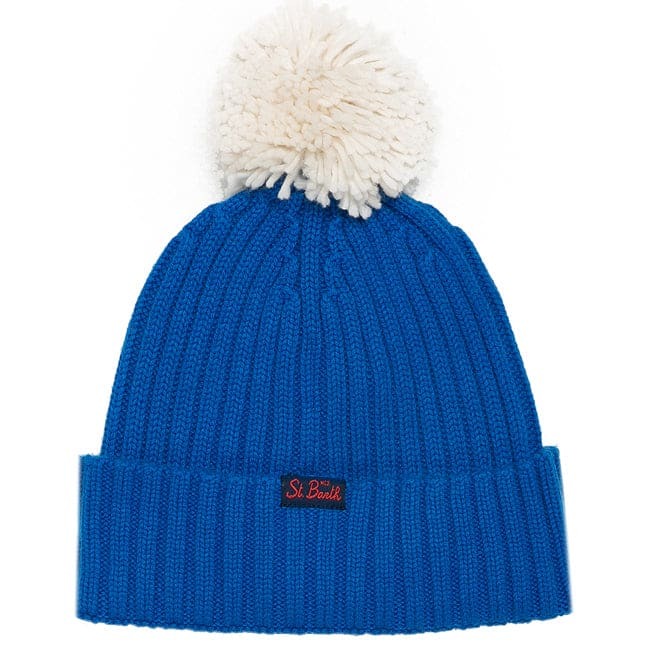 MC2 Saint Barth Hat With Pompon And Bombardino Embroidery