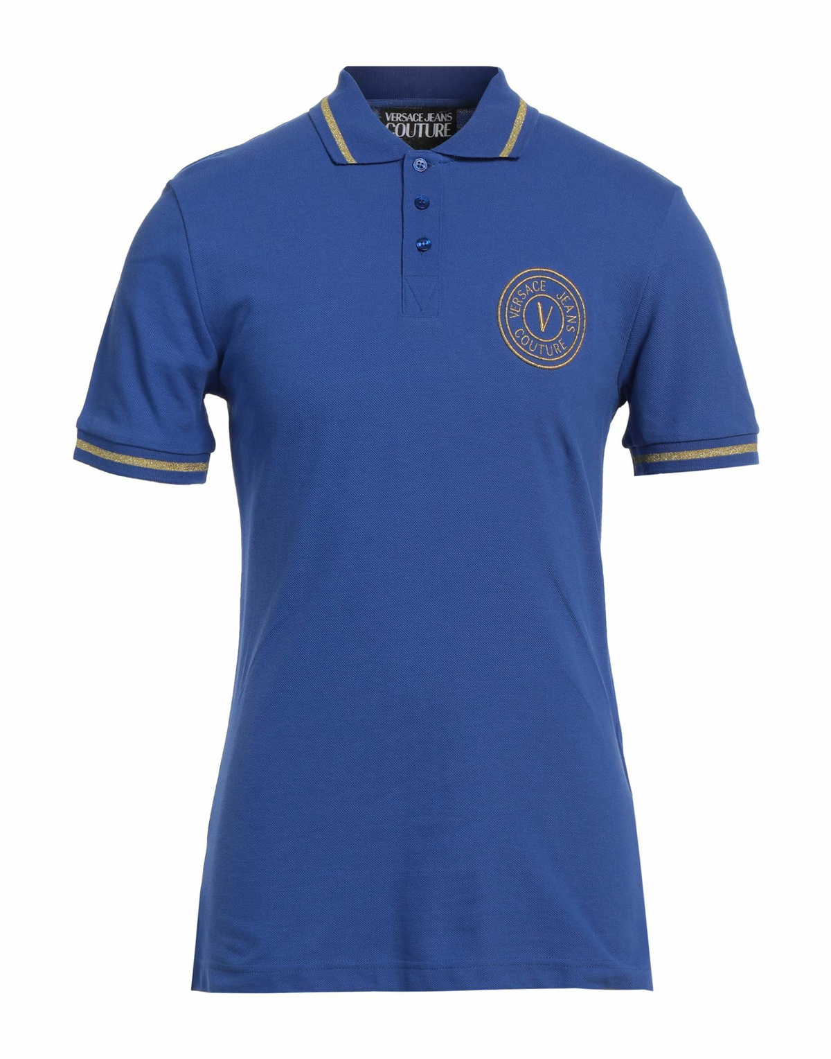 Versace Jeans Couture Mens Polo shirt in Blue