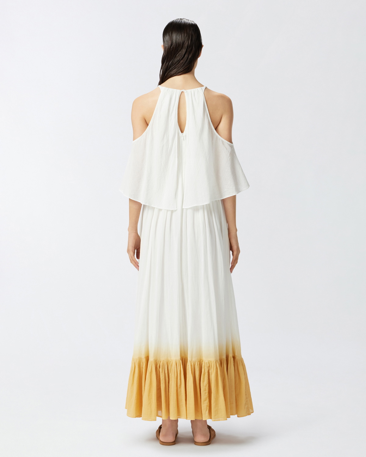 strapless open back dress PINKO BAVENO DRESS NERO LIMOUSINE – Simple Caracters main image 0