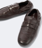 Prada Leather penny loafers