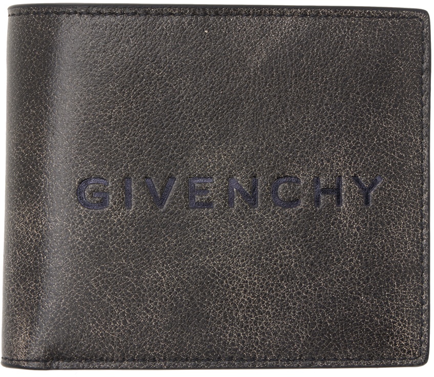 Givenchy Black Embossed Wallet Givenchy