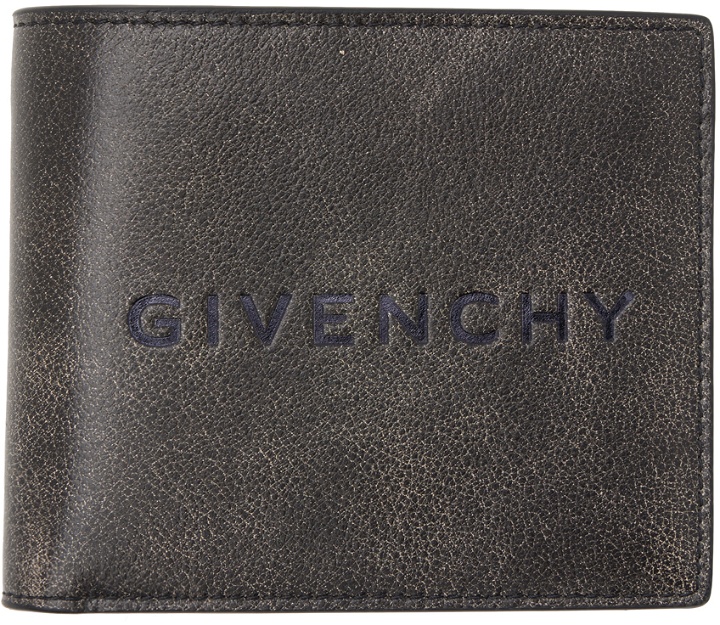 Photo: Givenchy Black Embossed Wallet