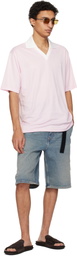 Courrèges Blue Hammer Denim Shorts