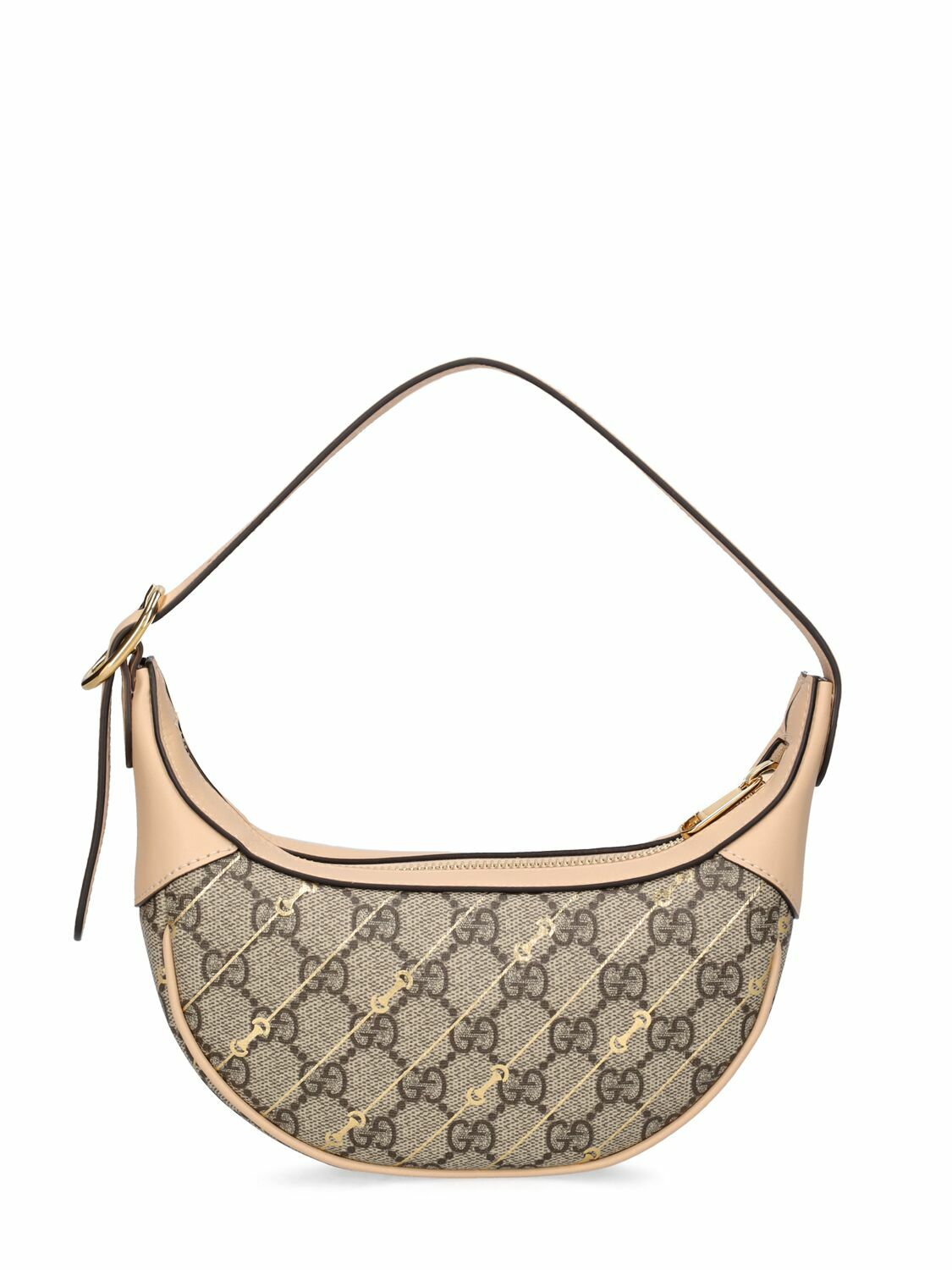 GUCCI - Mini Ophidia Canvas Shoulder Bag Gucci GUCCI - Mini Ophidia Canvas Shoulder Bag Gucci