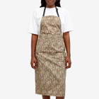 Gramicci Women's Nylon Tussah Apron Midi Dress in Tribal Olive