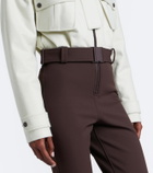 Cordova Telluride belted wool-trimmed ski suit
