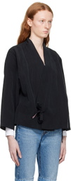 Kenzo Black Kenzo Paris Kimono Jacket