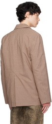 Séfr Brown Insight Blazer