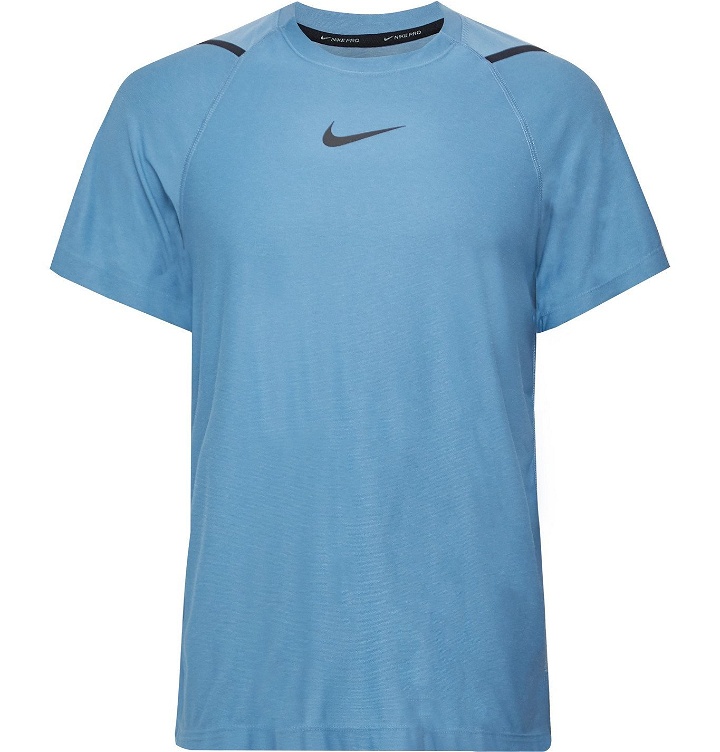 Photo: Nike Training - Pro Dri-Fit T-Shirt - Blue