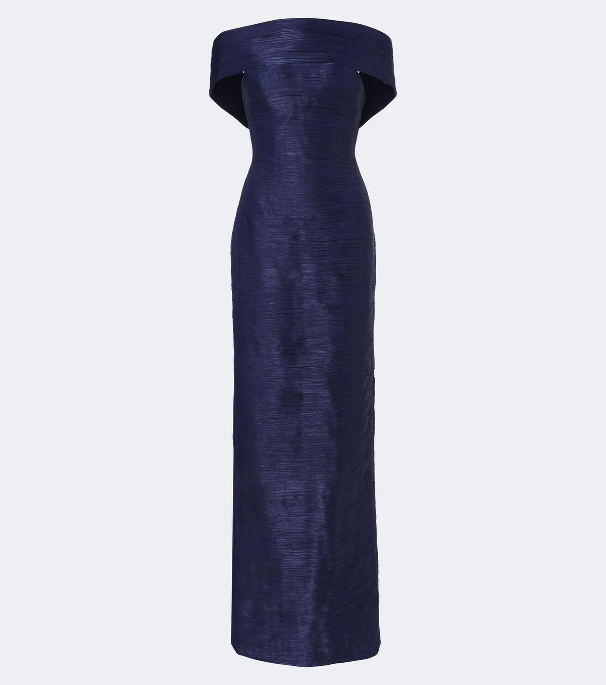 Marmar Halim Pleated off-shoulder gown