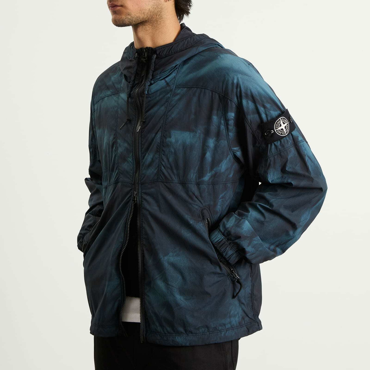 STONE  Hoodied Nylon Jacket Lサイズ ジャケット・アウター stone nylon l hoodie jacket stone-island
