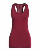 Manila Grace Womens Tank top in Burgundy