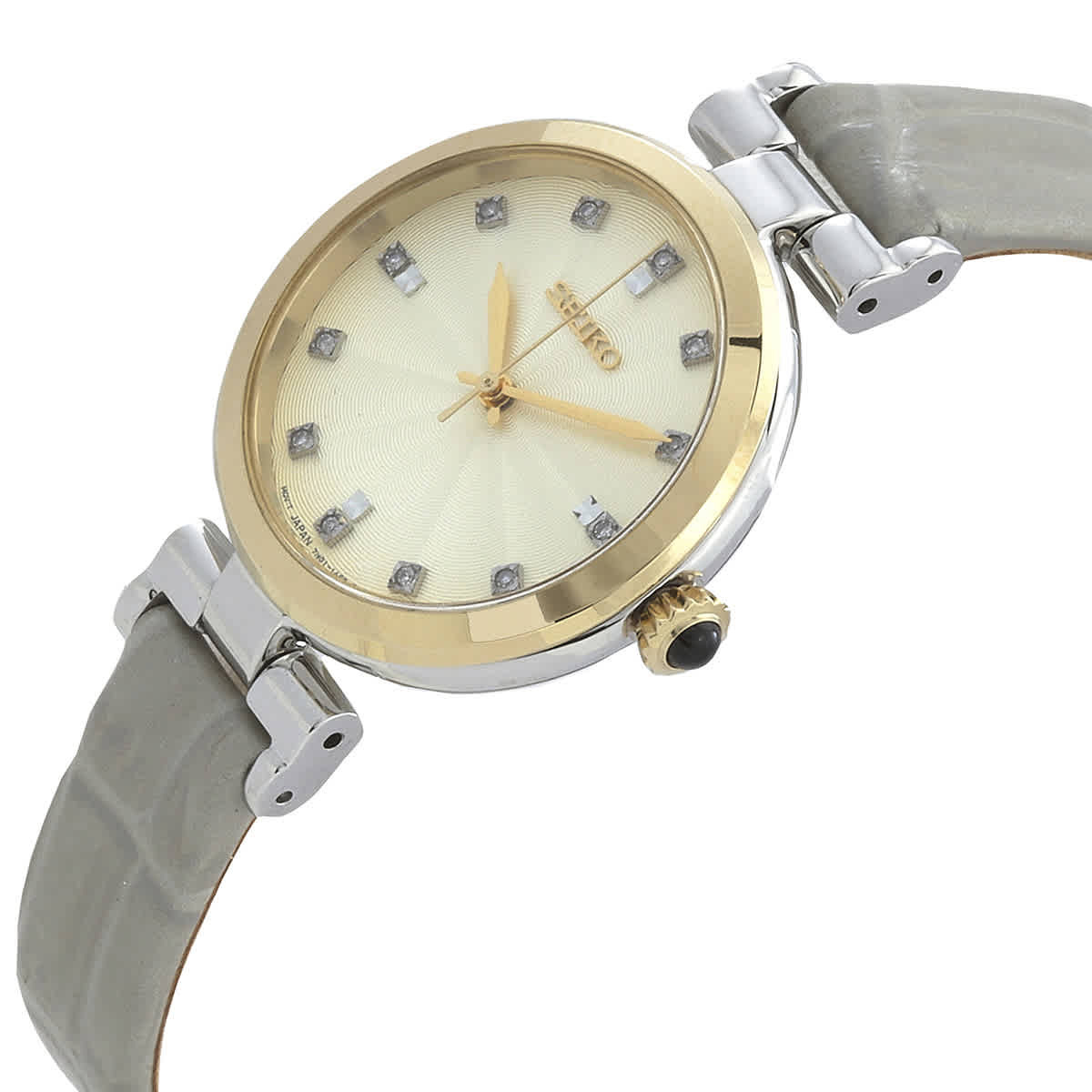 Seiko Dress Quartz Diamond Ladies Watch SRZ546 Seiko