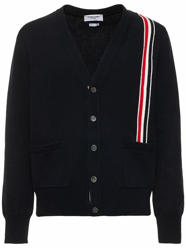Photo: THOM BROWNE - Relaxed Fit Intarsia Cardigan