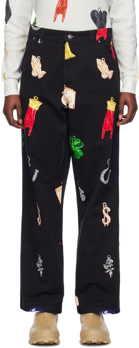 Sky High Farm Workwear Black Charm Jeans