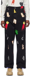Sky High Farm Workwear Black Charm Jeans