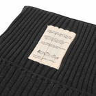 Acne Studios Men's Koton Cotton Beanie in Dark Grey Melange 