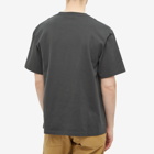 Nanamica Men's Pocket T-Shirt in Charcoal