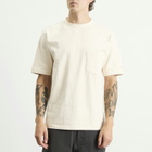 Snow Peak Men's Recycled Cotton Heavy T-Shirt in Oatmeal