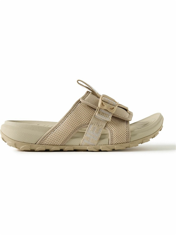 Photo: The North Face - Explore Camp Canvas, Mesh and Rubber Slides - Neutrals
