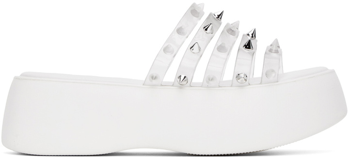 Photo: Jean Paul Gaultier White Melissa Edition Becky Punk Love Sandals