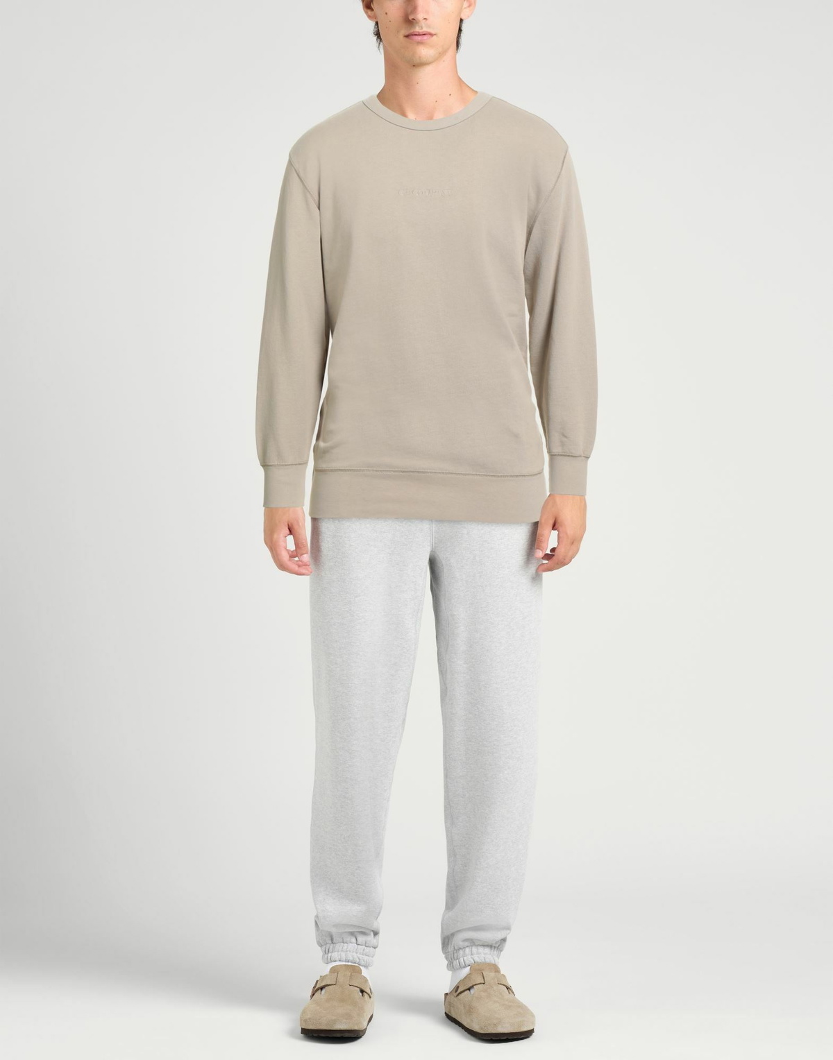 C. p. Company Mens Sweatshirt Khaki