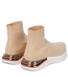 Ferragamo Gardena Ninette logo sock sneakers