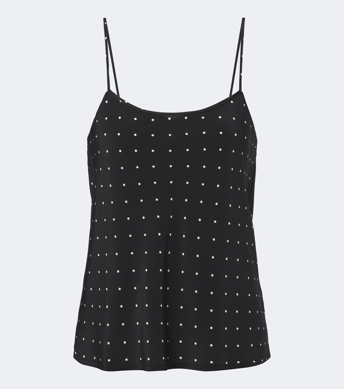Asceno Matera polka-dot silk camisole