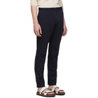 Dries Van Noten Navy Priddy Trousers